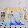 Bonita manta de franela de dibujos animados para niños, manta para el almuerzo, aire acondicionado, edredón, sofá, manta pequeña para dormitorio individual