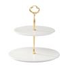 Set de Soporte de Exhibición de Adornos para Plato de Postre, Bandeja para Pastel, Vajilla para Té de la Tarde, Estante para Bocadillos, Plato para Platillo Frío, Plato para Hora del Té