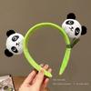 Linda Diadema de Cabeza de Panda para Mujer con Alta Presión Craneal, Diadema Antideslizante para Lavarse la Cara, Accesorio para el Cabello para Alta Presión Craneal
