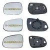 Aplicável a Toyota 09-24 RAV4 Lente do Retrovisor Lente do Espelho Lateral Lente do Espelho Retrovisor Reflexiva com Aquecimento
