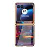 Adecuado para Funda de Teléfono Móvil Motorola Razr50 Funda Protectora de Vidrio Galvanizado Razr60 Pintura al Óleo Creativa Horno Popular