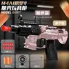 Mini M416 Infantil Descompressão Dobrável Legal Lançável Simulação Ejeção de Cápsula Arma Menino Brinquedo Novidade Pingente Atacado