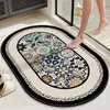 Alfombrilla de baño Antideslizante Secado rápido Absorbente de agua Alfombrilla para el suelo Felpudo para puerta de inodoro Felpudo para puerta de entrada Felpudo Dropshipping