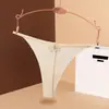Tanga Empacado Individualmente Transfronterizo para Mujer, Ropa Interior Sin Costuras Delgada y Sexy de Seda de Hielo, Tanga de Espalda en T Nuevo Estilo de Verano