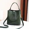 Bolso tipo cubo para mujer 2025, gran capacidad, texturizado, nuevo bolso de mano elegante y con estilo, diseño de piedra, bolso de hombro, bolso cruzado