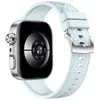 Adecuado para Huawei Fit5/Fit 5Pro Correa de Silicona para Reloj, Correa de Silicona con Patrón de Nervaduras de Hoja, Pulsera de Repuesto para Huawei Fit4