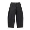 Ropa para Hombre Jia Yi Ku 2026 Calle Alta Americana Retro Lavado Curvo Jeans Color Original Unisex Estilo Pantalones Largos de Pierna Ancha