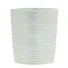 Conjunto 3 Peças para Banheiro Linhas Branco - Wolff