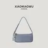 Bolso de Mano Retro de Gamuza Bolso de Hombro Pequeño Versátil para Viajes Ligeros Estilo Coreano Moda Otoño Invierno Bolso de Hombro Único Casual para Mujer
