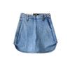 2022 Novo Verão Simples Básico Casual Curto Jeans Reto Cintura Alta Emagrecimento Shorts Jeans
