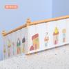 Bafle para hueco de escalera, bafle para hueco, anti-caídas para bebé, bafle para puerta dúplex, valla infantil lateral