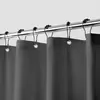 Cortina de Ducha Impermeable Teñida de Tela Cepillada Transfronteriza para Baño, Mampara de Ducha, Exclusivamente para Comercio Exterior, Venta al por Mayor de Cortinas de Ducha