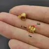 Acessórios DIY de liga de prata de Xizang transfronteiriços, contas tipo tee com furo grande, material para pulseira, colar, pingente, contas de link