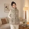 Chaleco de Algodón TEMU para Mujer para Otoño e Invierno, Chaleco Acolchado Ligero, Nuevo Modelo Popular 2026, Chaleco de Invierno Talla Grande