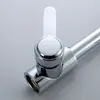 Pia de Cozinha de Aço Inoxidável com Bola para Água Quente e Fria, Pia Giratória para Varanda, Torneira de Água Fria Única Antisalpicos