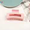 Qiyue Amazon Pinza Grande para el Cabello Pinza para el Cabello Esmerilada Pinza para el Cabello Estilo Coreano Pinza de Tiburón para la Parte Posterior de la Cabeza Accesorios para el Cabello Venta al por Mayor
