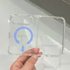 Adecuado para funda de teléfono móvil con pantalla plegable Iphoneduo, Funda abatible de acrílico transparente 18Duo Magnética para teléfono móvil 18