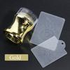 Herramientas para decoración de uñas de origen transfronterizo, sello grande, transferencia de silicona, plantilla de esmalte de uñas de metal, herramientas de transferencia a juego