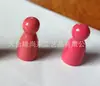Juego de rompecabezas de colores piezas de ajedrez humanoides de madera damas de madera ajedrez volador al por mayor decoración de juego de mesa de madera DIY