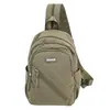 Nova Mochila Casual Simples Transfronteiriça para Mulheres 2026 Mochila de Novo Estilo Bolsa de Peito Esportiva Fitness Bolsa de Ombro Versátil para o Dia a Dia
