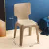 Silla de Plástico Directa de Fábrica Silla de Comedor Moderna Simple Silla para Adultos Casual con Respaldo Mesa y Sillas de Comedor Gruesas Sólidas para el Hogar