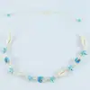 Pulseiras e Colares Artesanais Tecidos à Mão com Conchas Naturais e Estrelas do Mar, Estilo Boêmio Transfronteiriço Cuidadosamente Selecionado, Joias da Série Oceano