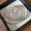Pulsera de Patrón de Impresión Metálica Europea y Americana 2026 Tendencia de Moda de Venta Caliente Transfronteriza Pulsera Joyería de Lujo Ligero de Gama Alta para Mujeres