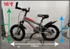 Bicicleta Infantil 20/22 polegadas Freio a Disco Mountain Bike 8-9-10-11-12 Anos Carrinho de Bebê Atacado para Meninos do Ensino Fundamental e Médio