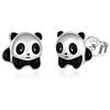 Cao Shi caricatura lindo tesoro nacional panda aretes panda Nuevo estilo de moda aretes personalizados regalo de recuerdo