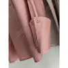 Yuran 26 Estilo Novo de Início de Primavera Moda Blogger Tendência Marca Manga Dobrada Simples Solta Algodão de Alta Contagem Fios Camisa Oversized