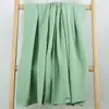 40 Algodón Peinado Tejido de Suéter Primavera y Verano Pantalones de Chándal de Felpa Pequeña Elástico Muñeca Fino Tela Escama de Pescado