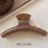 Pinza para el pelo grande de lunares estilo coreano para cabello grueso, pinza de tiburón dulce y elegante para la parte trasera de la cabeza, accesorio para el cabello de alta gama y exquisito