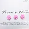 Nuevas Decoraciones para Uñas Flor de Peonía Falsa de Doble Capa Color Sólido Flor de Girasol Más Vendida Uñas Portátiles Accesorios para el Cabello Accesorios de Resina