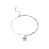 Pulseira Tiqi Estrela Pequena Fresca Patchwork Design de Nicho Prata de Lei S925 de Alta Qualidade Pulseira Presente para Mulheres Estudantes