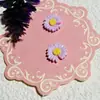Accesorios Coloridos de Mini Margarita para Uñas Piezas de Resina Pasadores para el Cabello Accesorios para Pulseras Pegamento Crema Materiales de Decoración DIY