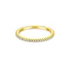 Anillo de Plata S925 Pura de 3 Colores Apilado con Zirconias de Tienda Completa Anillo Ins Europeo y Americano Boda Moda Joyería Simple para Fiesta