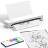 Mini impresora térmica inalámbrica se puede conectar a teléfono móvil para imprimir impresora de tatuajes conexión Bluetooth impresión transfronteriza