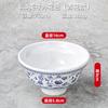 Tigela de arroz estilo japonês tigela pequena de melamina arroz com porco cozido louça tipo porcelana tigela de macarrão vintage negócio da família Yoshino resistente a quedas e ao vento