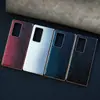 Aplicable a Huawei MateX2 funda de teléfono de cuero de moda de lujo carcasa de pantalla plegable película protectora integral resistente a caídas