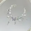 Novo Bracelete de Ametista Estilo Chinês com Cores Contrastantes, Luxo Leve, Nicho e Exquisito Bracelete de Fada, Presente para Melhor Amiga, Bracelete Flor de Glicínia