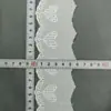 Tecido de Renda Rayon 3-7cm Bordado Perfurado Roupas Renda Lingerie Roupas Infantis Acessórios de Renda Pode Ser Tingido