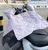 Colcha de Parabrisas Eléctrica de Grosor Medio Neutra para Todas las Estaciones, Protector Solar Impermeable Delgado para Verano y Protector Solar para Vehículos Eléctricos y Motocicletas en Primavera y Otoño