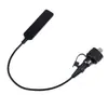 Venta al por mayor del fabricante Linterna Táctica Fuerte Luz M300/M600 Cable de Cola de Ratón Controlado por Interruptor de Llave + Tapa Trasera