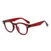 Nuevas Gafas de Sol Sencillas Estilo Hong Kong Transfronterizas con Decoración de Remaches, Estilo Básico Versátil para Viajes, Ciclismo y Conducir, Gafas de Sol con Protección Solar