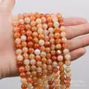Cuentas de ágata de color natural, cuentas sueltas al por mayor, accesorios para pulseras y collares de cristal, cuentas a granel para manualidades DIY al por mayor