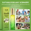 Ruoall Exportación Transfronteriza se Especializa en Botellas de Perfume de 10 ml Empacadas en Inglés (Amarillo-Verde) y Desodorante en Spray de Vainilla