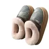 Pantuflas de algodón para hombre 2026 modelo nuevo para otoño e invierno, de interior, forradas de felpa, engrosadas, cálidas, antideslizantes, talón cerrado, adecuadas para usar en exteriores