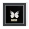 Moldura de Foto com Suporte Estilo Minimalista Moderno Borboleta Verde de Paris Alta Estética Perfeita para Decorar Sala de Estar, Sala de Jantar e Quarto Arte