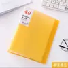 Inserto para carpeta a5 libro de datos multicapa tamaño pequeño transparente carpeta de oficina para facturas carpeta de almacenamiento de facturas financieras 32k