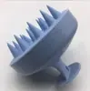 Champú de Silicona Amazon Champú de Paja de Trigo Transfronterizo Masajeador Casero Champú Cuidado del Cabello Peine de Silicona en stock